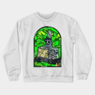 Stained Glass NEPTR the Robot Crewneck Sweatshirt